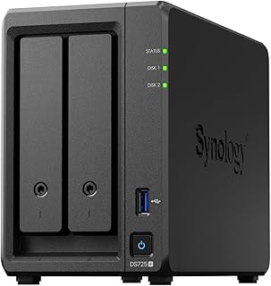 Synology 2-Bay DiskStation DS725+ (бездисковый)