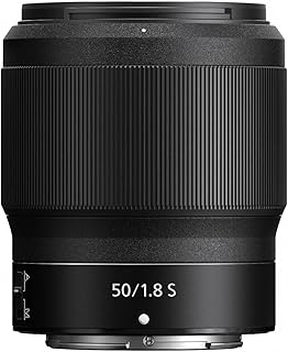 Nikon NIKKOR Z 50mm f/1.8 S | Премиальный объектив с большой диафрагмой 50 мм (Nifty Fifty) для беззеркальных камер серии Z | Модель Nikon USA