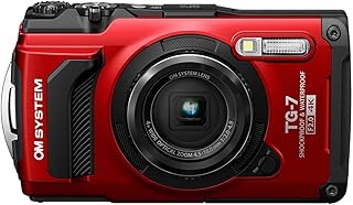 Цифровая фотокамера Olympus Tough TG-7 (красная)