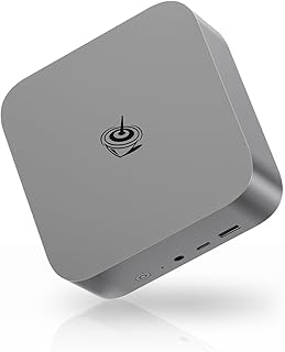 Мини-ПК Beelink SER8, AMD Ryzen 7 8745HS (до 4,9 ГГц) 8 ядер/16 потоков, мини-настольный компьютер с 32 ГБ оперативной памяти DDR5 и твердотельным накопителем NVMe объемом 1 ТБ, компактный игровой ПК с поддержкой вывода 4K@120 Гц, Bluetooth 5.2 и Wi-Fi 6 для игр, офиса и дома.