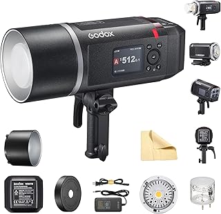 Светодиодная видеовспышка Godox AD600BMII AD600 bm(2025) с креплением Bowens, мощностью 600 Вт, высокоскоростной синхронизацией, для использования на открытом воздухе и в студии, с беспроводной системой 2.4G X, аккумулятором 8940 мАч, обеспечивающим 500 вспышек на полной мощности.
