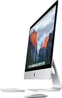 Настольный компьютер Apple iMac MK472LL/A с 27-дюймовым экраном Retina 5K (процессор Intel Core i5 3,2 ГГц, 8 ГБ DDR3, 1 ТБ памяти, Mac OS X) (восстановленный).