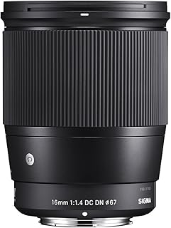 Объектив Sigma 16mm f/1.4 DC DN Contemporary для Sony E (402965) черный