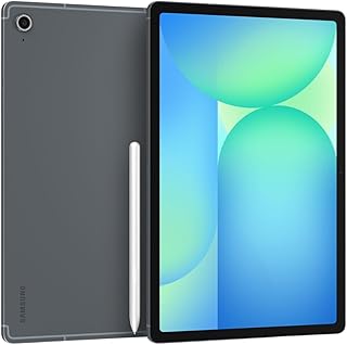 Планшет SAMSUNG Galaxy Tab S10 FE+ Plus с S-Pen | 128 ГБ, 8 ГБ ОЗУ, только Wi-Fi | 13,1-дюймовый ЖК-дисплей, Wi-Fi 6E, Android 15, камера 4K | Международная модель X620 | Комплект с быстрым зарядным устройством 25 Вт (серый)