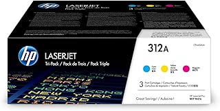 Картриджи с тонером HP 312A голубого, пурпурного и желтого цвета (3 шт.) | Совместимы с многофункциональными принтерами HP Color LaserJet Pro MFP серии M476 | CF440AM