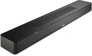 Умная звуковая панель Bose Smart Dolby Atmos, Bluetooth-саундбар с голосовым управлением и встроенной Amazon Alexa, совместимая с Google Assistant, черная.