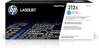 Картридж с голубым тонером HP 212X повышенной емкости | Совместим с принтерами HP Color LaserJet Enterprise M554, M555 Series, HP Color LaserJet Enterprise MFP M578 Series | W2121X