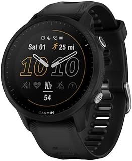 Garmin 010-02638-10 Forerunner® 955, GPS-смарт-часы для бега, разработанные специально для триатлонистов, с длительным временем автономной работы, черные.