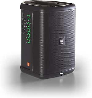 Профессиональная портативная акустическая система JBL «все в одном» с Bluetooth, XLR, черного цвета, с возможностью подзарядки (EON ONE Compact).