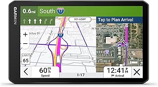 Garmin dezl OTR720, большой 7-футовый GPS-навигатор, настраиваемая маршрутизация для грузовиков, спутниковые снимки, измерение скорости ветра, общие погрузочные площадки и наличие парковочных мест.