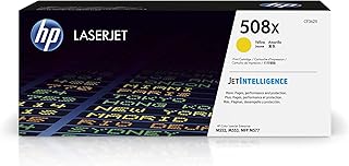 Желтый тонер-картридж HP 508X увеличенного ресурса | Совместим с принтерами HP Color LaserJet Enterprise M552, M553, HP Color LaserJet Enterprise MFP M577 Series | CF362X