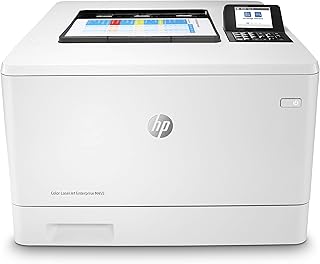 Цветной настольный лазерный принтер HP Laserjet Enterprise M455dn, размеры: 12" x 16,3" x 18,6"