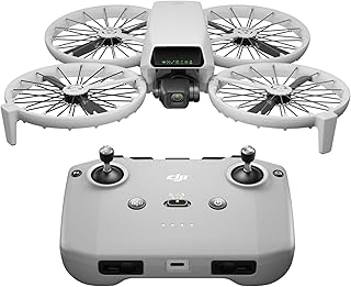 DJI Flip (RC-N3), дрон с камерой 4K UHD для взрослых, вес менее 249 г, 3-осевая стабилизация подвеса, передача видео на расстояние 13 км, взлет с ладони, автоматический возврат, время полета 31 минута, интеллектуальный режим управления.