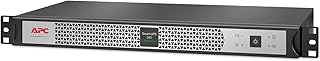 Источник бесперебойного питания APC Smart-UPS 500VA на литий-ионных батареях с функцией SmartConnect, SCL500RM1UC, линейно-интерактивный, с синусоидальной волной, маломощный источник бесперебойного питания 120 В.