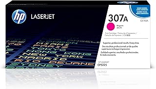 Картридж с пурпурным тонером HP 307A | Совместим с цветными лазерными принтерами HP Color LaserJet Professional серии CP5225 | CE743A