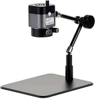 Цифровой микроскоп AmScope UHM210 Series 1080p 2.0MP HDMI на 11-дюймовом шарнирном кронштейне
