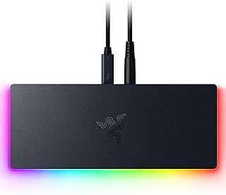 Док-станция Razer Thunderbolt 5 Chroma: 10 портов с разъемом для M.2-накопителя — поддержка трех 4K-дисплеев с частотой 144 Гц или одного 8K-дисплея с частотой 60 Гц — поддержка Thunderbolt Share — питание 140 Вт — подключение 3 устройств TB5 — черный
