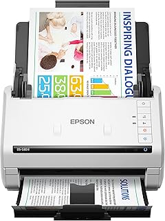 Цветной двусторонний сканер документов Epson DS-530 II для ПК и Mac с подачей листов и автоматическим податчиком документов (АПД).