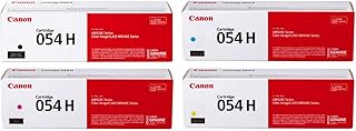 Оригинальный комплект из 4 цветных картриджей Canon 054 с увеличенным ресурсом (CRG054HYCMYK)