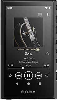 Портативный цифровой музыкальный плеер Sony NW-A306 Walkman 32 ГБ Hi-Res с Android, до 36 часов работы от батареи, Wi-Fi, Bluetooth и USB Type-C – черный NW-A306/B, черный