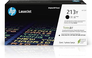 Оригинальный черный тонер-картридж HP 213Y Extra High Yield для принтеров Laserjet, модель W2130Y. Подходит для принтеров Laserjet Enterprise 5700, 5800, 6700, 6701, 6800, 6801.
