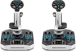 Thrustmaster Sol-R2 HOSAS, технология Холла для сверхточной игры, 88 кнопок, идеально подходит для симуляторов космических полетов (совместимо с ПК).