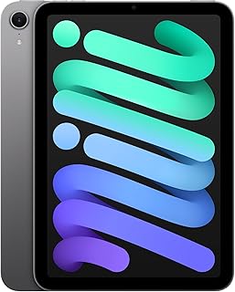 Apple iPad mini (A17 Pro): Apple Intelligence, 8,3-дюймовый дисплей Liquid Retina, 128 ГБ памяти, Wi-Fi 6E, фронтальная/задняя камера 12 Мп, Touch ID, время автономной работы — космический серый