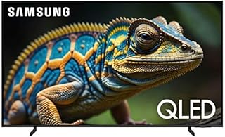 32-дюймовый QLED 4K Q60D Series Quantum HDR Smart TV с технологией отслеживания объектов Sound Lite, Motion Xcelerator, тонким дизайном, игровым центром и встроенной Alexa (QN32Q60D, модель 2024 года)