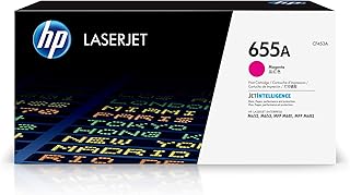Картридж с пурпурным тонером HP 655A | Совместим с принтерами HP Color LaserJet Enterprise M652, M653, HP Color LaserJet Enterprise MFP M681, M682 Series | CF453A