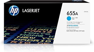 Картридж с голубым тонером HP 655A | Совместим с принтерами HP Color LaserJet Enterprise M652, M653, HP Color LaserJet Enterprise MFP M681, M682 Series | CF451A