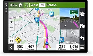 Автомобильный GPS-навигатор Garmin DriveSmart 86 с 8-дюймовым экраном, яркими, четкими картами высокого разрешения и голосовым помощником Garmin.