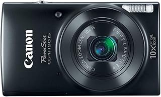 Фотоаппараты Canon, артикул US 1084C001: Цифровая фотокамера Canon PowerShot ELPH 190 с 10-кратным оптическим зумом и стабилизацией изображения, поддержкой Wi-Fi и NFC (черная).