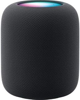 Умная колонка Apple HomePod 2-го поколения, колонка Siri + кабель питания + ограниченная гарантия Apple на 1 год (Midnight)