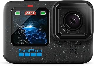 GoPro HERO12 Black — водонепроницаемая экшн-камера с записью видео 5.3K60 Ultra HD, фотографиями 27 МП, HDR, датчиком изображения 1/1.9", прямой трансляцией, веб-камерой и стабилизацией изображения.