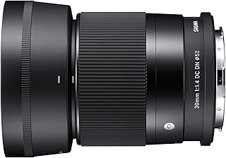 Объектив Sigma 30mm F1.4 Contemporary DC DN для Sony E, черный.