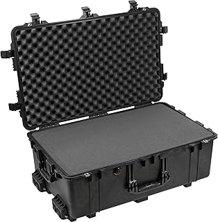 Кейс Pelican 1650 с поролоновой вставкой (черный)