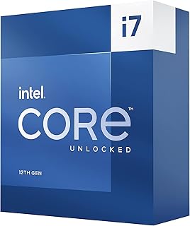 Игровой настольный процессор Intel Core i7-13700K, 16 ядер (8 P-ядер + 8 E-ядер) со встроенной графикой — разблокированный.