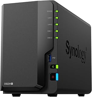 Synology 2-Bay DiskStation DS224+ (бездисковый)