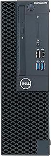 Настольный компьютер Dell OptiPlex 3070 SFF в компактном форм-факторе — процессор Intel Core i7-9700 9-го поколения, 8 ядер, до 4,70 ГГц, 32 ГБ оперативной памяти DDR4, SSD-накопитель 1 ТБ, графика Intel UHD Graphics 630, DVD-привод, Windows 11 Pro (восстановленный).