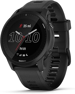 Garmin Forerunner 945 LTE, премиальные GPS-смарт-часы для бега/триатлона с поддержкой LTE, черные.