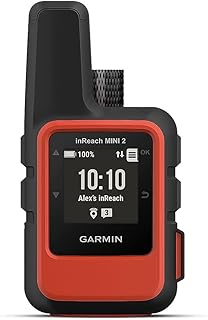 Garmin inReach Mini 2, легкий и компактный спутниковый коммуникатор, портативный для походов, оранжевый - 010-02602-00