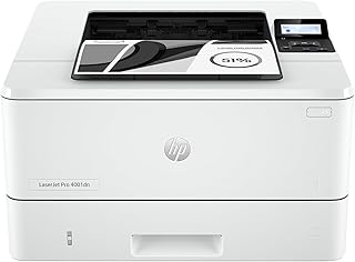 Черно-белый принтер HP LaserJet Pro 4001dn, печать, высокая скорость, простая настройка, мобильная печать, расширенные функции безопасности, идеально подходит для небольших команд, только Ethernet/USB.