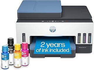Многофункциональный беспроводной струйный принтер HP Smart Tank 7602 с запасом чернил до 2 лет (28B98A)