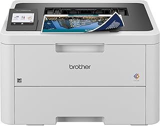 Беспроводной компактный цифровой цветной принтер Brother HL-L3280CDW с лазерным качеством печати, двусторонней печатью, мобильной печатью и Ethernet | Включает 2-месячную пробную подписку на Refresh¹, совместим с Alexa