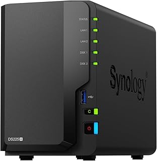 Synology 2-Bay DiskStation DS225+ (бездисковый)