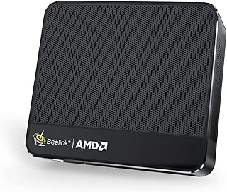 Мини-ПК Beelink SER5 MAX, AMD Ryzen 7 6800U (6 нм, 8 ядер/16 потоков) до 4,7 ГГц, мини-компьютер с 32 ГБ оперативной памяти LPDDR5 и NVME SSD-накопителем на 1 ТБ, микро-ПК с поддержкой 4K@60 Гц и тремя дисплеями, мини-игровой компьютер с WiFi6/BT5.2/HTPC/W-11 Pro