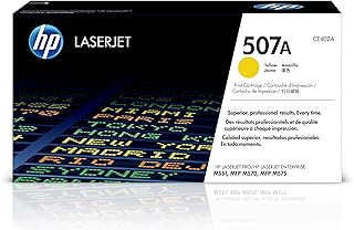 Желтый тонер-картридж HP 507A | Совместим с цветными принтерами HP LaserJet Enterprise 500 серий M551, MPF M575, MPF M570 | ACE402