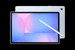 SAMSUNG Galaxy Tab S10 FE с S-Pen (128 ГБ, 8 ГБ, WiFi) 10,9-дюймовый планшет на Android с Full HD экраном, 90 Гц, восьмиядерный процессор (4 нм), камера 4K, водостойкость IP68 SM-X520 (синий)