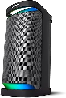 Беспроводная портативная колонка Sony SRS-XP700 X-Series с Bluetooth для караоке, защитой от брызг IPX4 и 25-часовым временем автономной работы, черная.