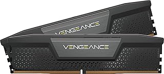 Оперативная память CORSAIR Vengeance DDR5 128 ГБ (2x64 ГБ) 6400 МГц CL42-52-52-104 1,35 В Intel XMP 3.0 для настольных компьютеров – черная (CMK128GX5M2B6400C42)